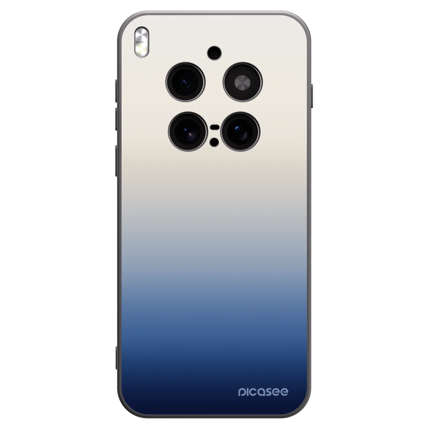 Picasee crna silikonska maskica za Vivo X300 Pro - Gravity Fade
