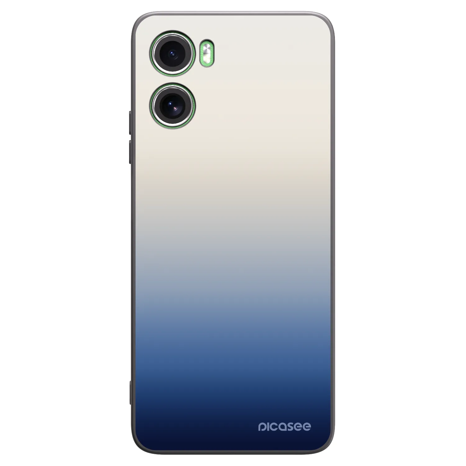 Picasee crna silikonska maskica za Motorola Moto G06 - Gravity Fade