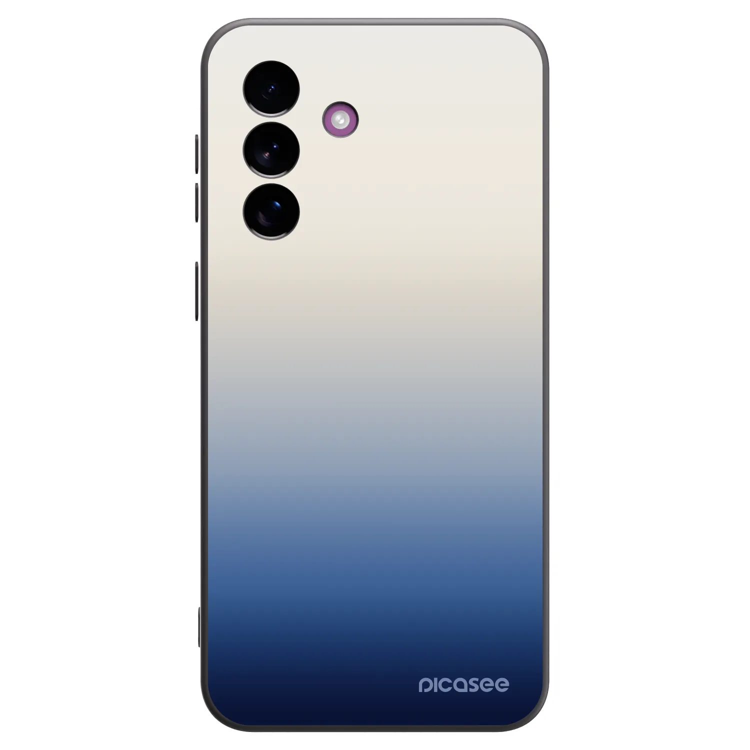 Picasee crna silikonska maskica za Samsung Galaxy A37 - Gravity Fade