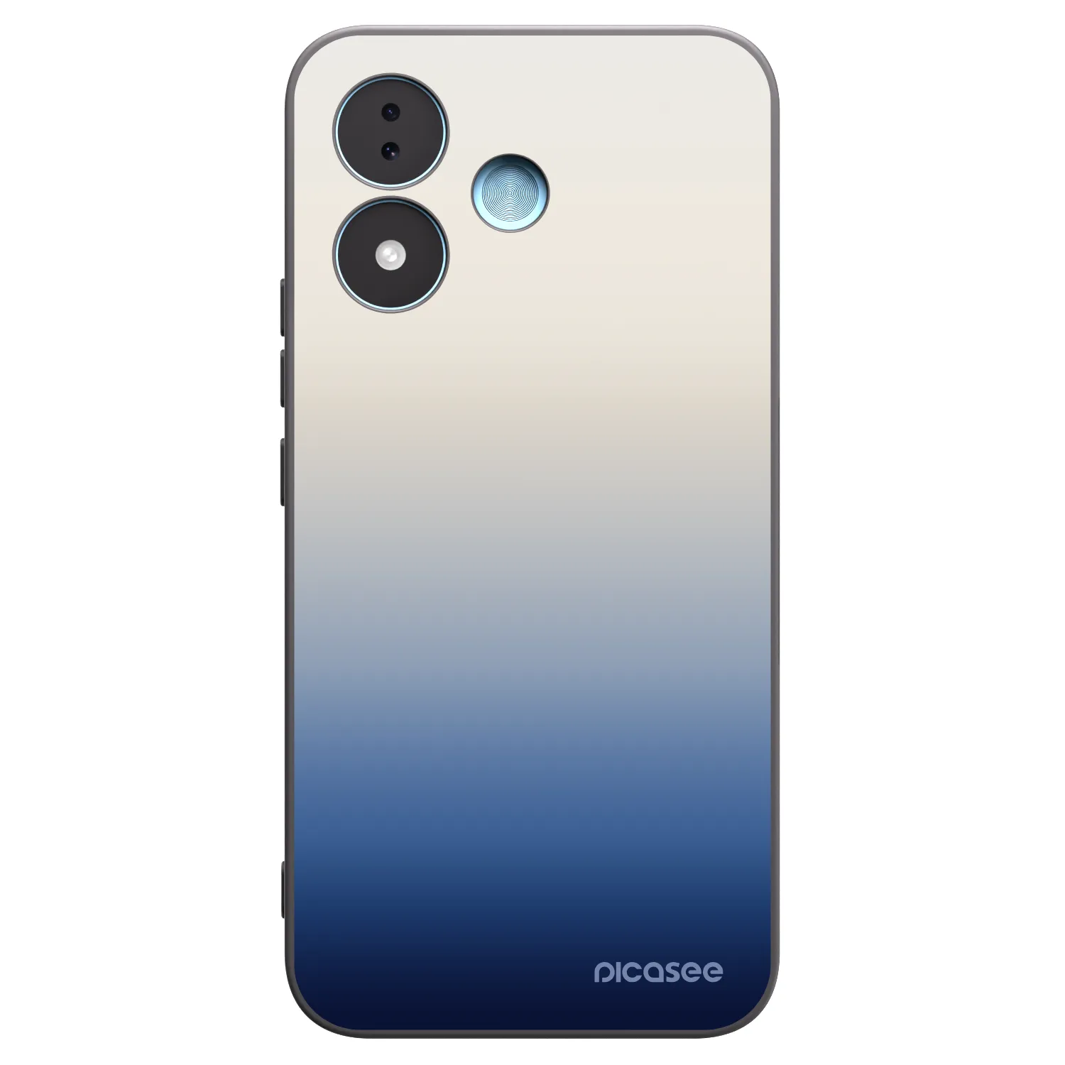 Picasee crna silikonska maskica za Xiaomi Redmi Note 17 5G - Gravity Fade