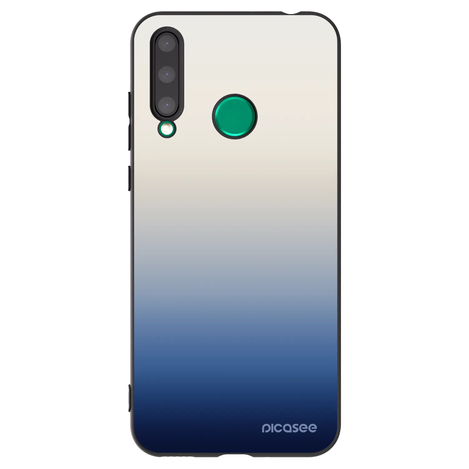 Picasee crna silikonska maskica za Honor 20 Lite - Gravity Fade