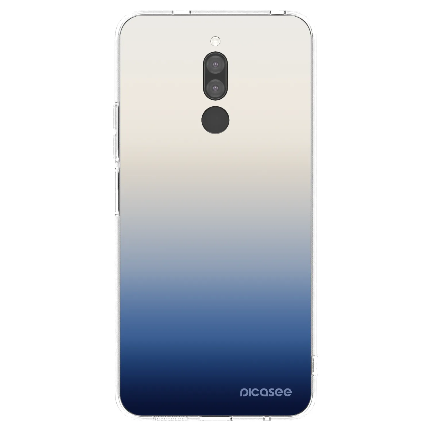 Picasee silikonska prozirna maskica za Xiaomi Redmi 8 - Gravity Fade