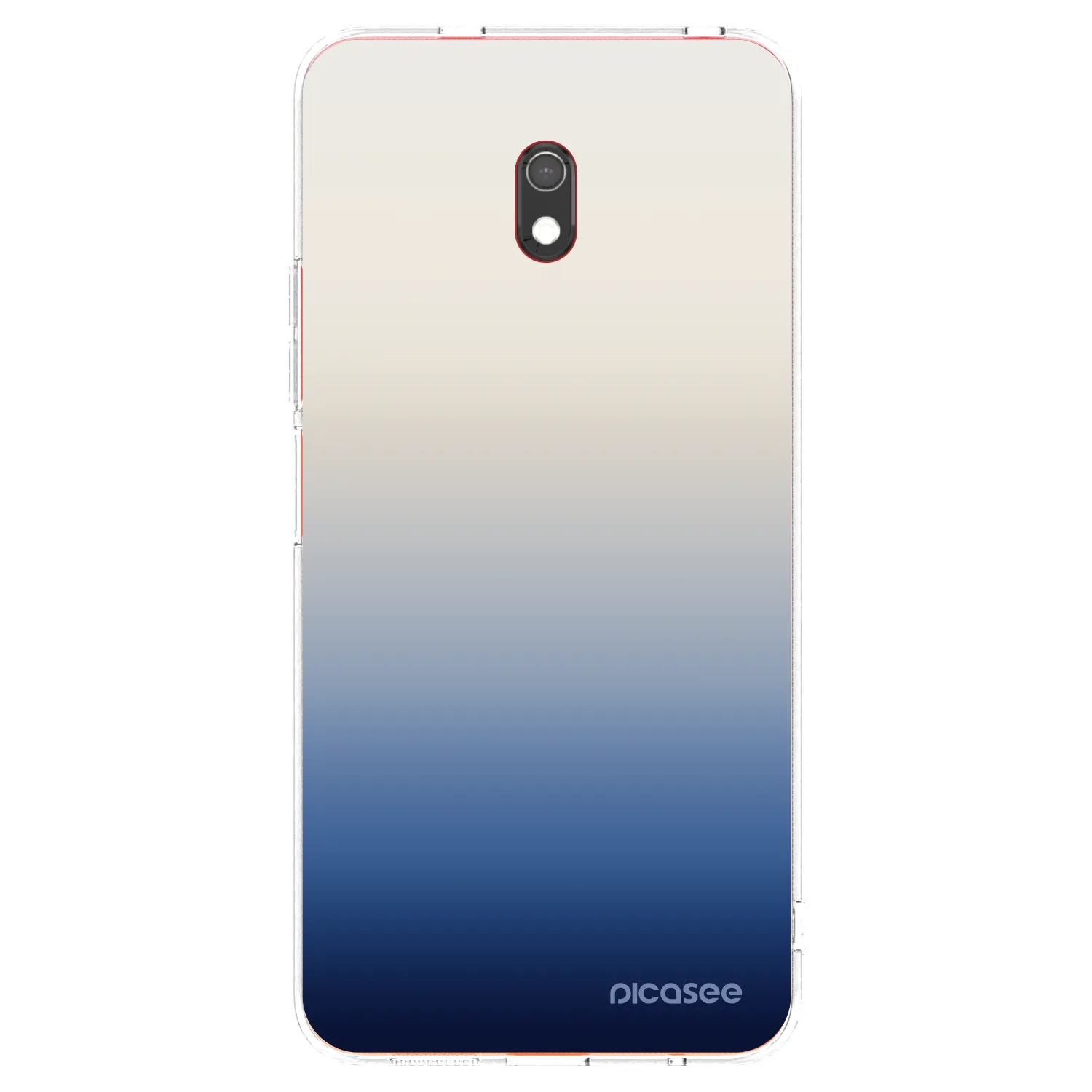 Picasee silikonska prozirna maskica za Xiaomi Redmi 8A - Gravity Fade