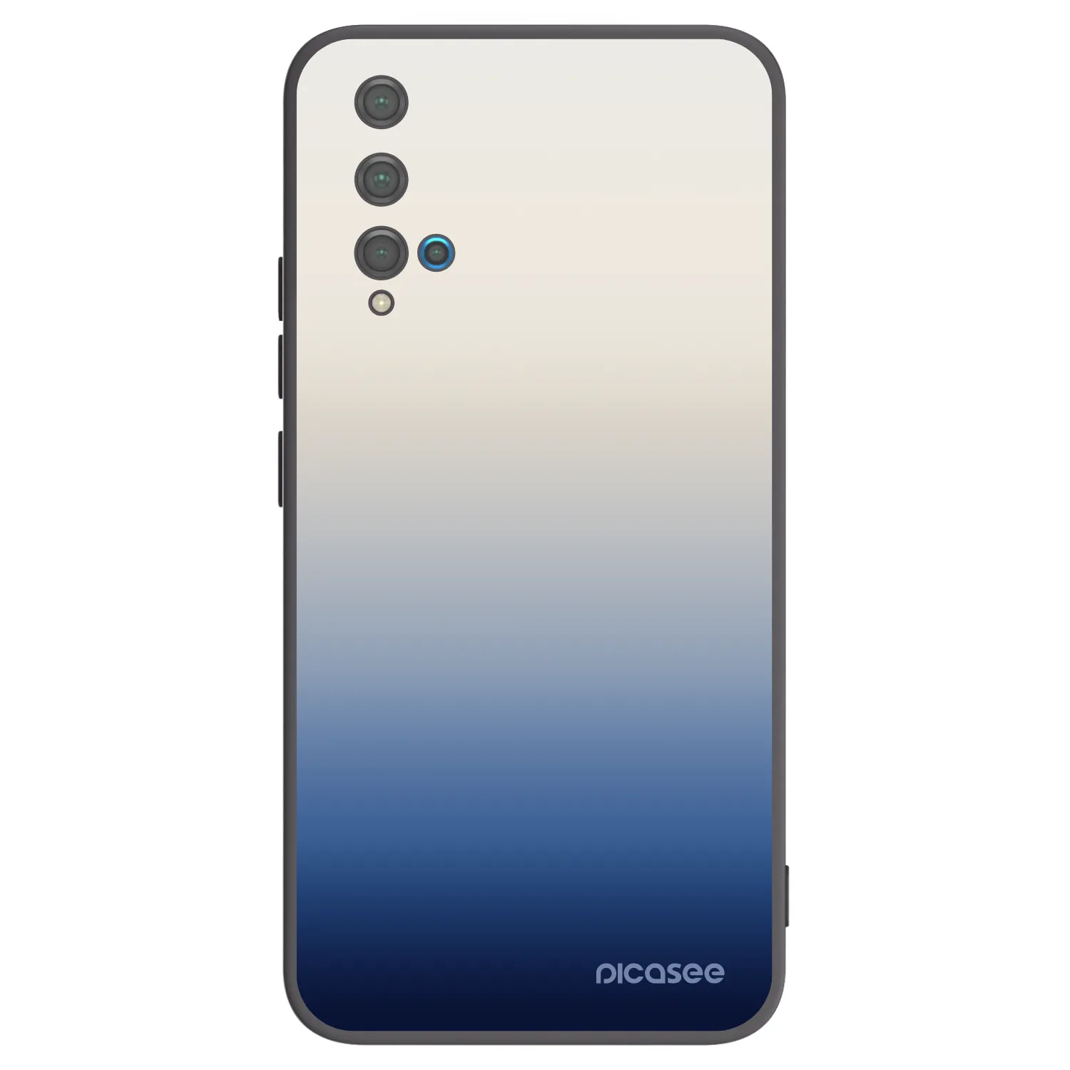 Picasee crna silikonska maskica za Huawei Nova 5T - Gravity Fade