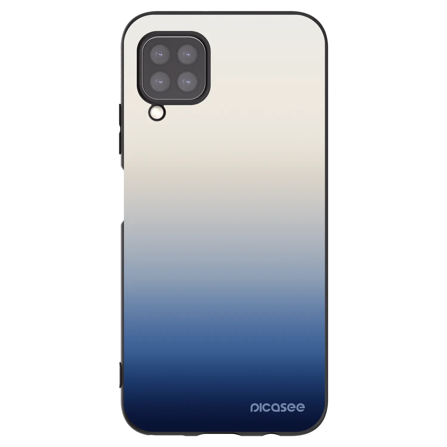 Picasee crna silikonska maskica za Huawei P40 Lite - Gravity Fade