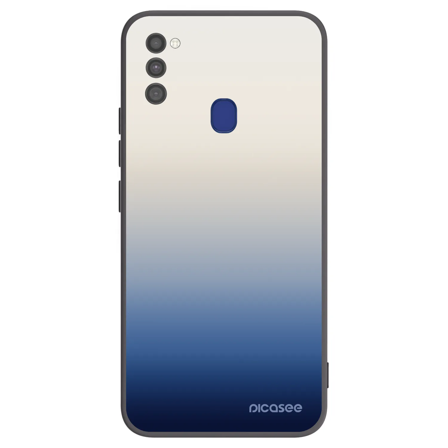 Picasee crna silikonska maskica za Samsung Galaxy M21 M215F - Gravity Fade