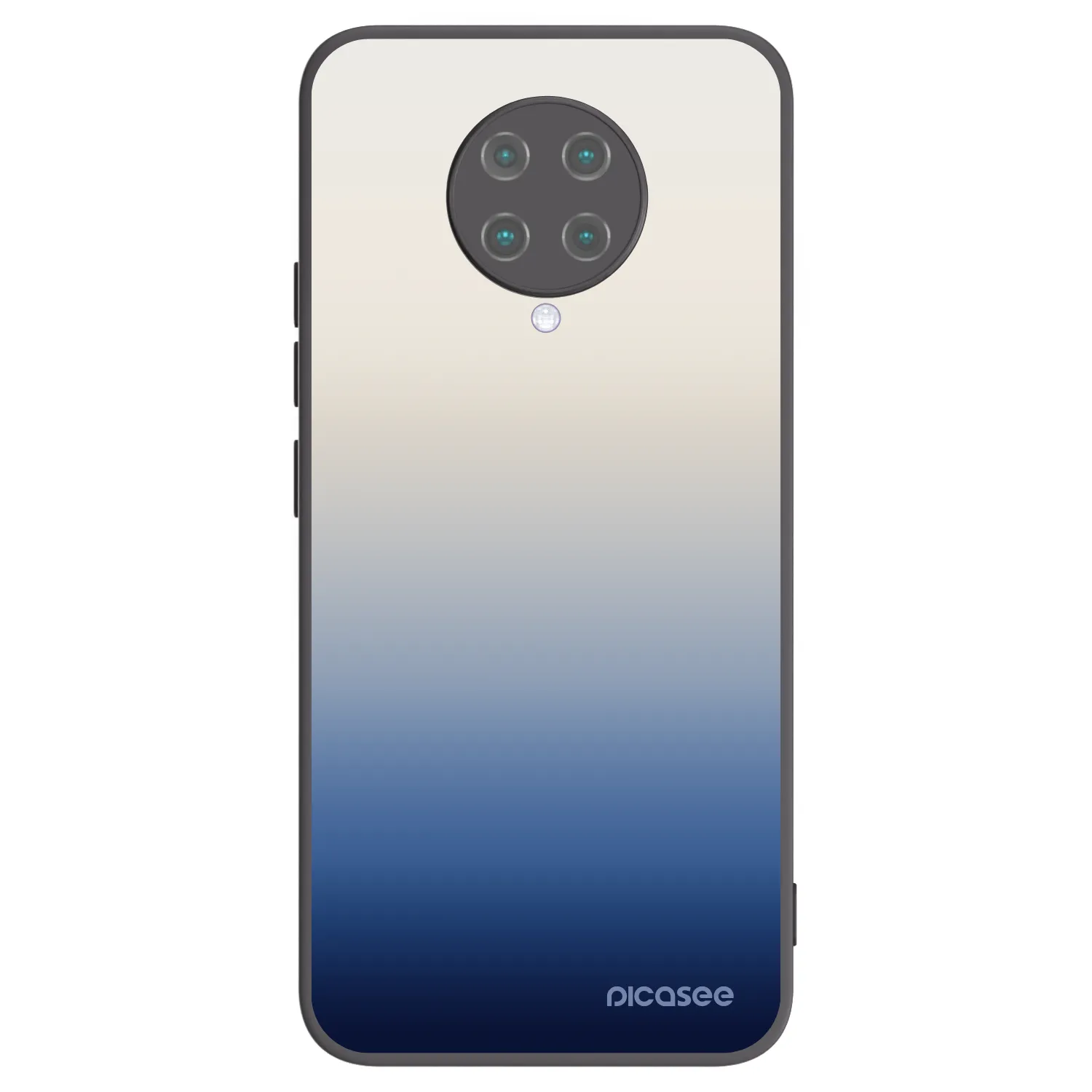 Picasee crna silikonska maskica za Xiaomi Poco F2 Pro - Gravity Fade