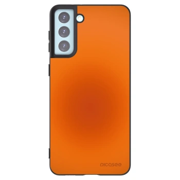 Picasee crna silikonska maskica za Samsung Galaxy S21+ 5G G996F - Heat Core