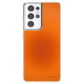 Picasee silikonska prozirna maskica za Samsung Galaxy S21 Ultra 5G G998B - Heat Core