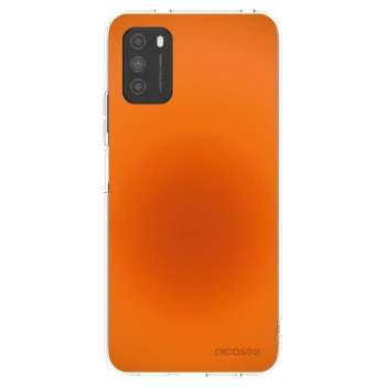 Picasee silikonska prozirna maskica za Xiaomi Poco M3 - Heat Core