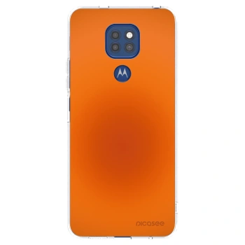 Picasee silikonska prozirna maskica za Motorola Moto G9 Play - Heat Core
