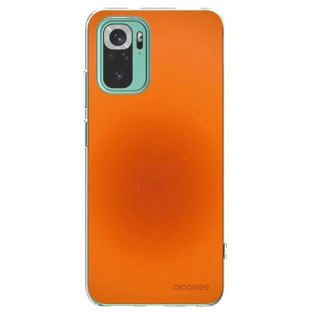 Picasee silikonska prozirna maskica za Xiaomi Redmi Note 10 Pro - Heat Core