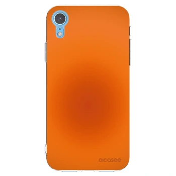 Picasee silikonska prozirna maskica za Apple iPhone XR - Heat Core