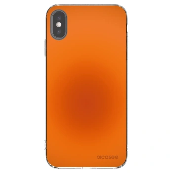 Picasee silikonska prozirna maskica za Apple iPhone XS Max - Heat Core