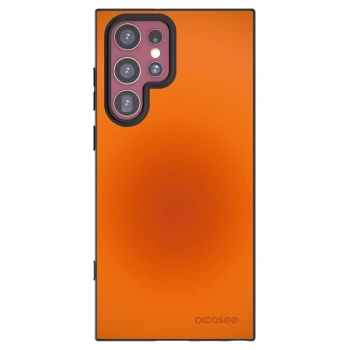 Picasee crna silikonska maskica za Samsung Galaxy S22 Ultra 5G - Heat Core