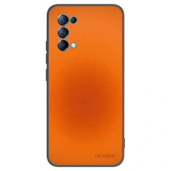 Picasee crna silikonska maskica za OPPO Reno 5 5G - Heat Core