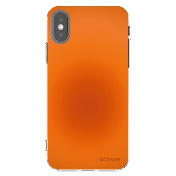 Picasee silikonska prozirna maskica za Apple iPhone X/XS - Heat Core