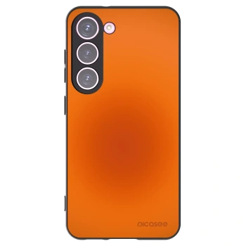 Picasee crna silikonska maskica za Samsung Galaxy S23 5G - Heat Core