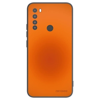 Picasee crna silikonska maskica za Xiaomi Redmi Note 8 - Heat Core