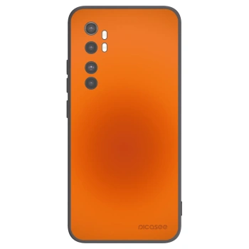 Picasee crna silikonska maskica za Xiaomi Mi Note 10 Lite - Heat Core