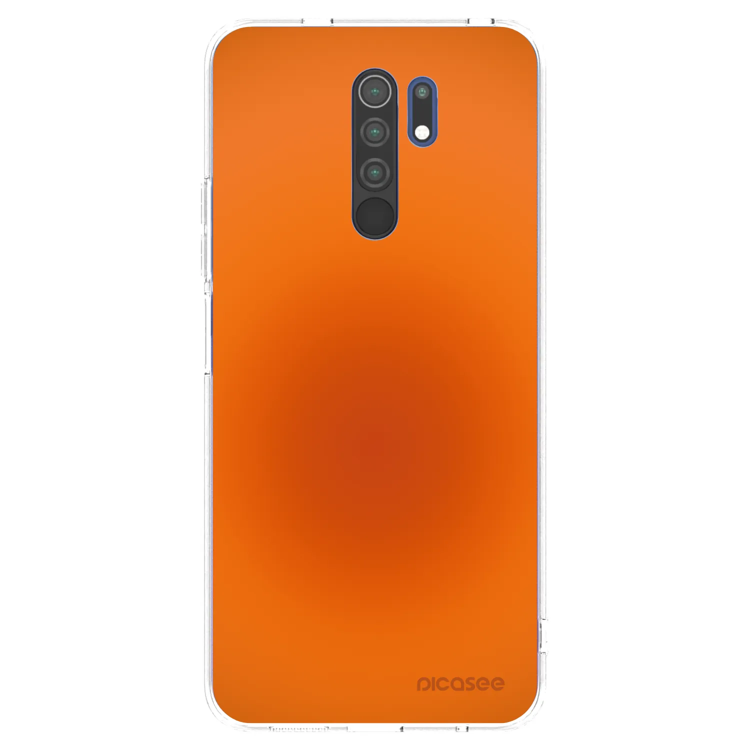 Picasee silikonska prozirna maskica za Xiaomi Redmi 9 - Heat Core