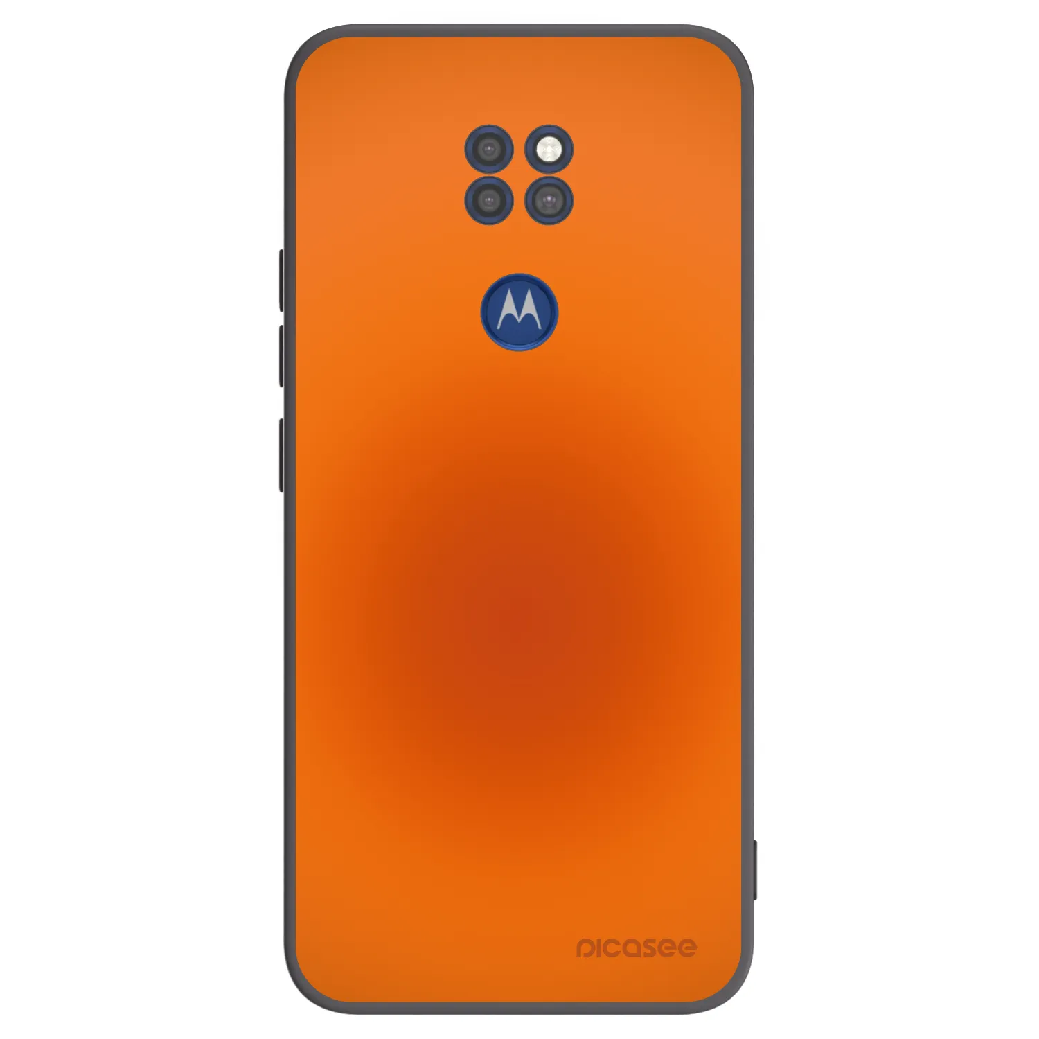 Picasee crna silikonska maskica za Motorola Moto G9 Play - Heat Core