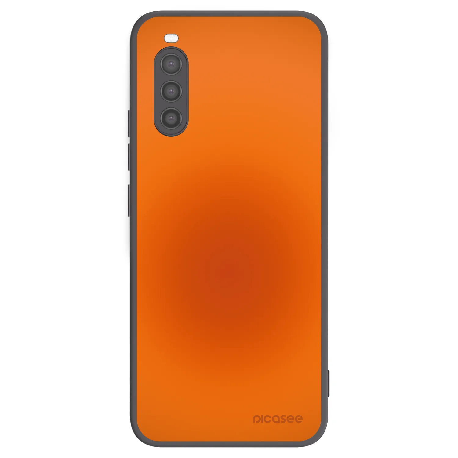 Picasee crna silikonska maskica za Sony Xperia 10 II - Heat Core