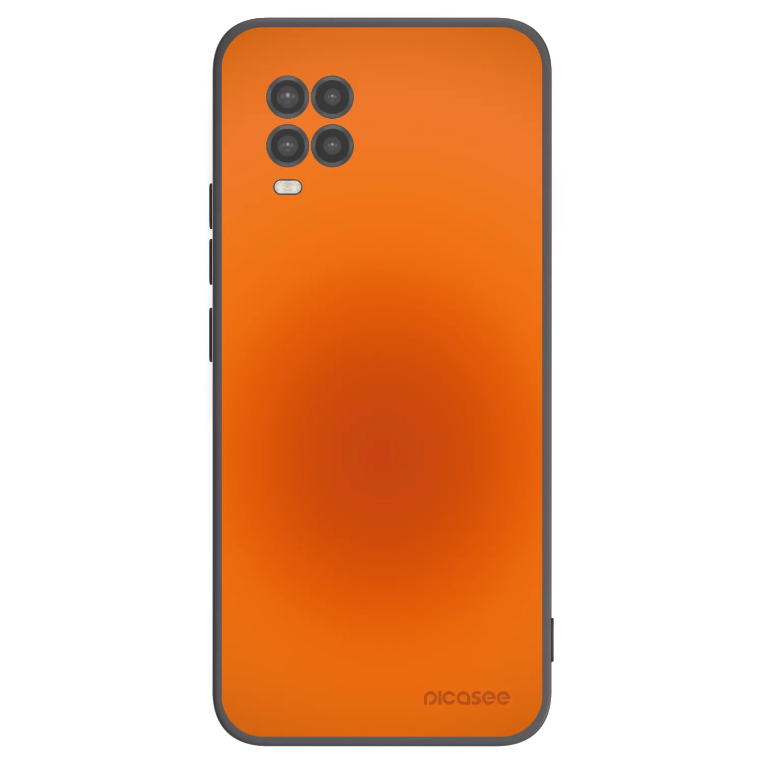Picasee crna silikonska maskica za Xiaomi Mi 10 Lite - Heat Core
