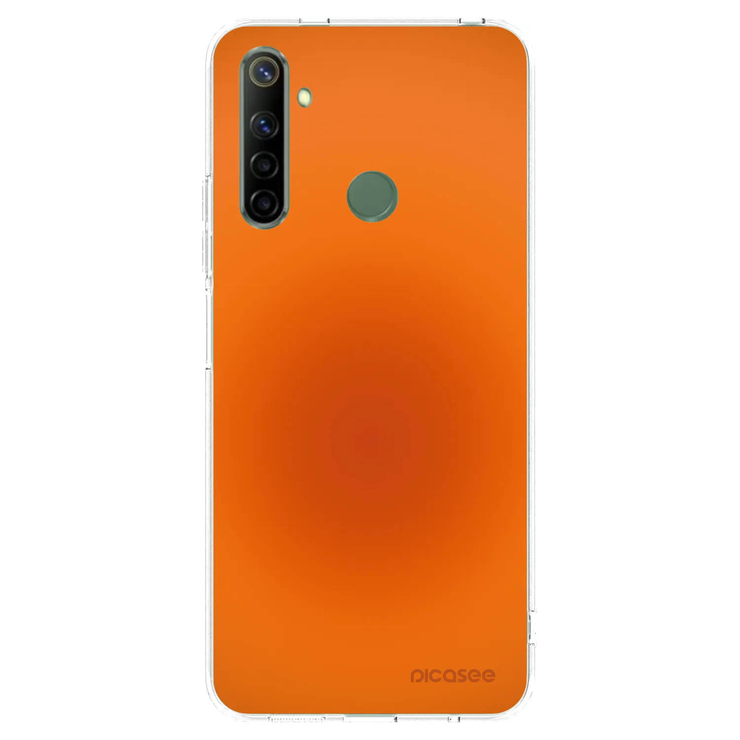 Picasee silikonska prozirna maskica za Realme 6i - Heat Core