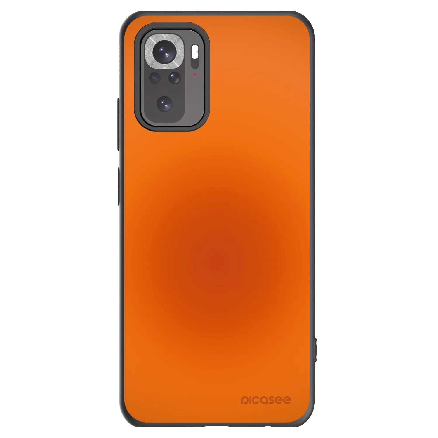 Picasee crna silikonska maskica za Xiaomi Redmi Note 10S - Heat Core