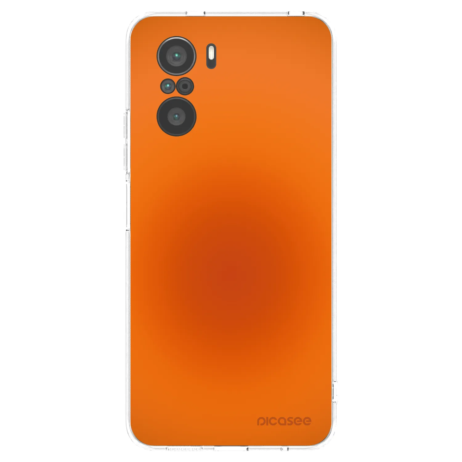 Picasee silikonska prozirna maskica za Xiaomi Poco F3 - Heat Core