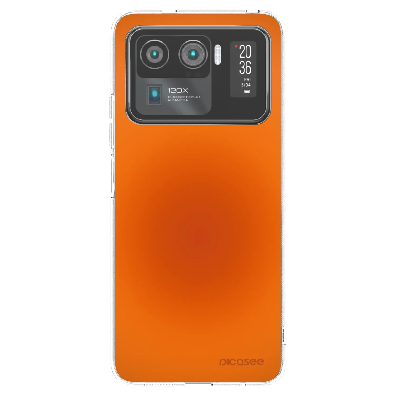 Picasee silikonska prozirna maskica za Xiaomi Mi 11 Ultra - Heat Core