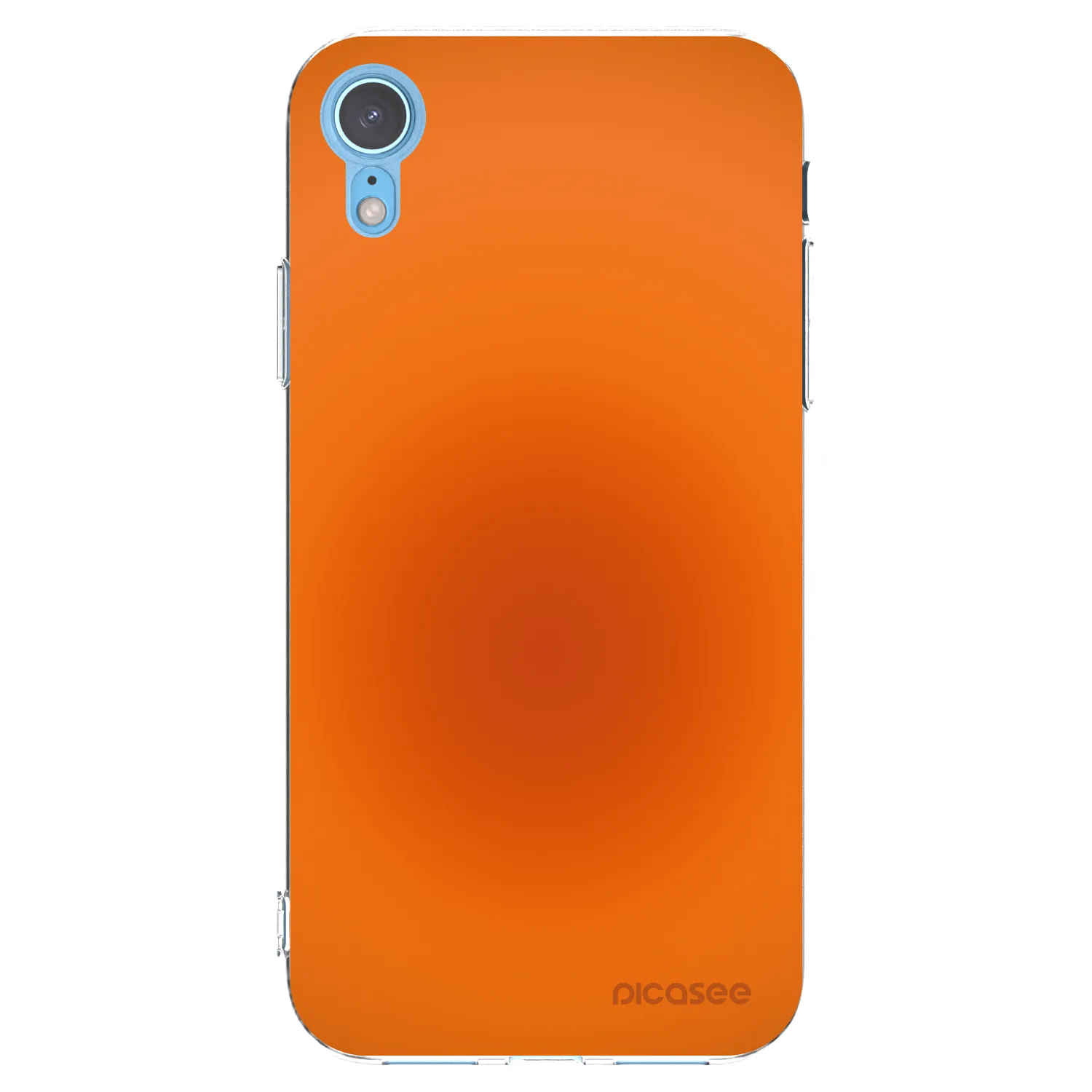 Picasee silikonska prozirna maskica za Apple iPhone XR - Heat Core