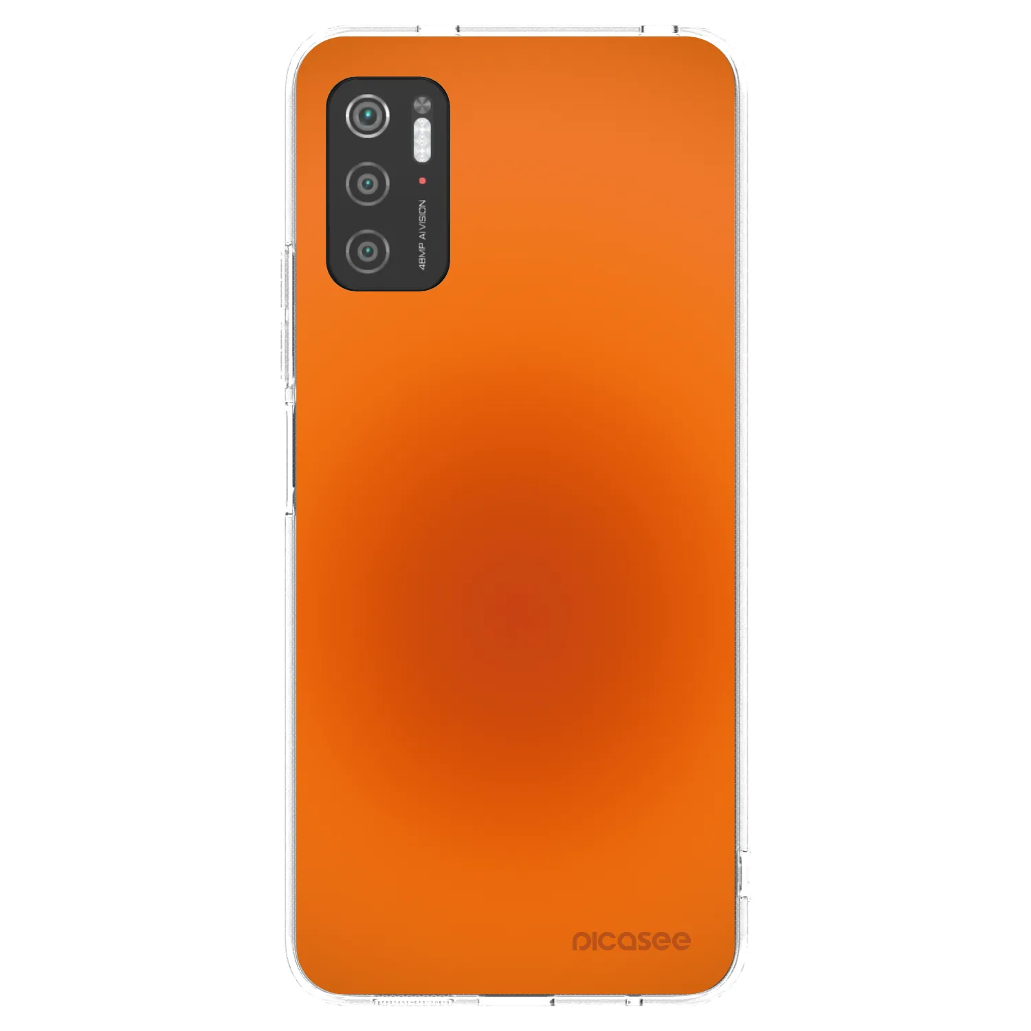 Picasee silikonska prozirna maskica za Xiaomi Poco M3 Pro 5G - Heat Core