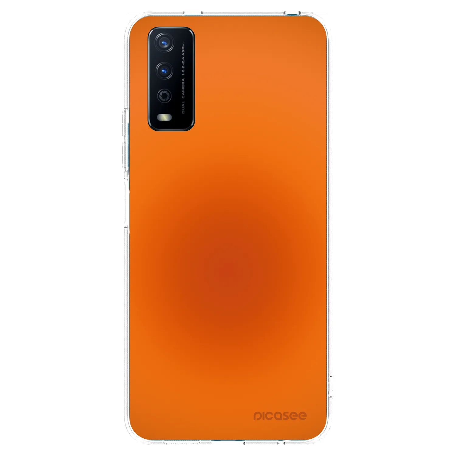 Picasee silikonska prozirna maskica za Vivo Y11s - Heat Core