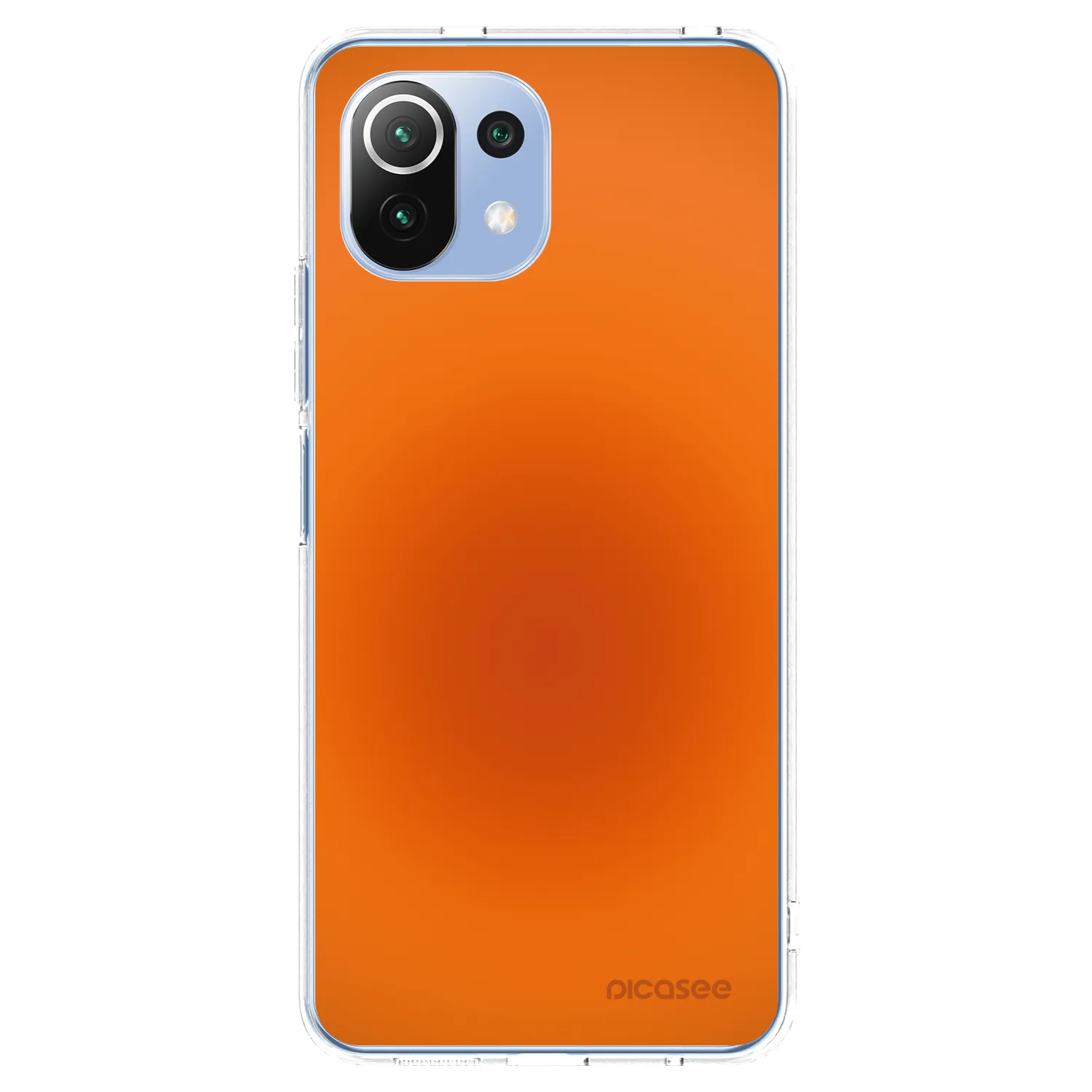 Picasee silikonska prozirna maskica za Xiaomi 11 Lite 5G NE - Heat Core