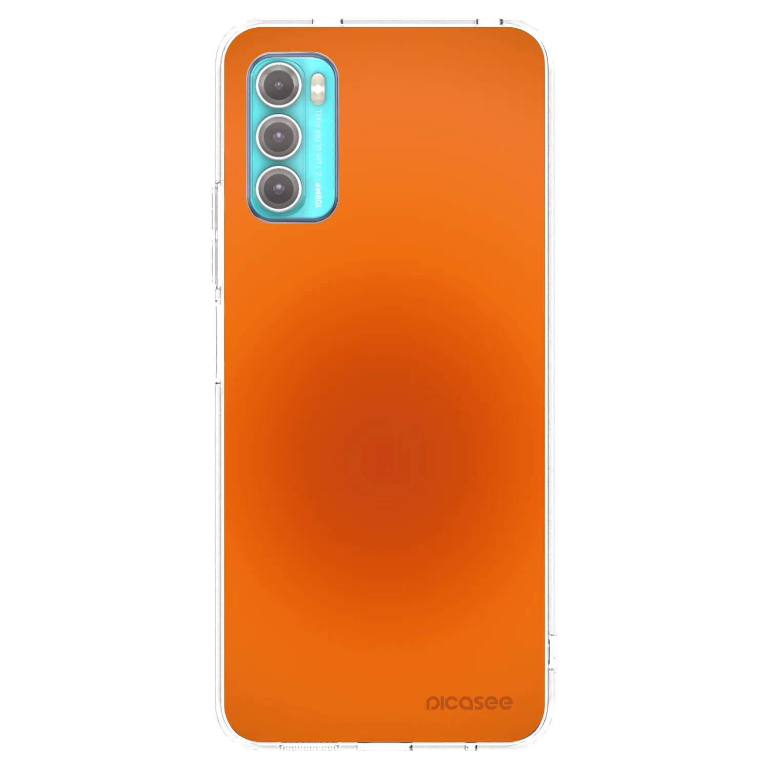 Picasee silikonska prozirna maskica za Motorola Moto G60 - Heat Core