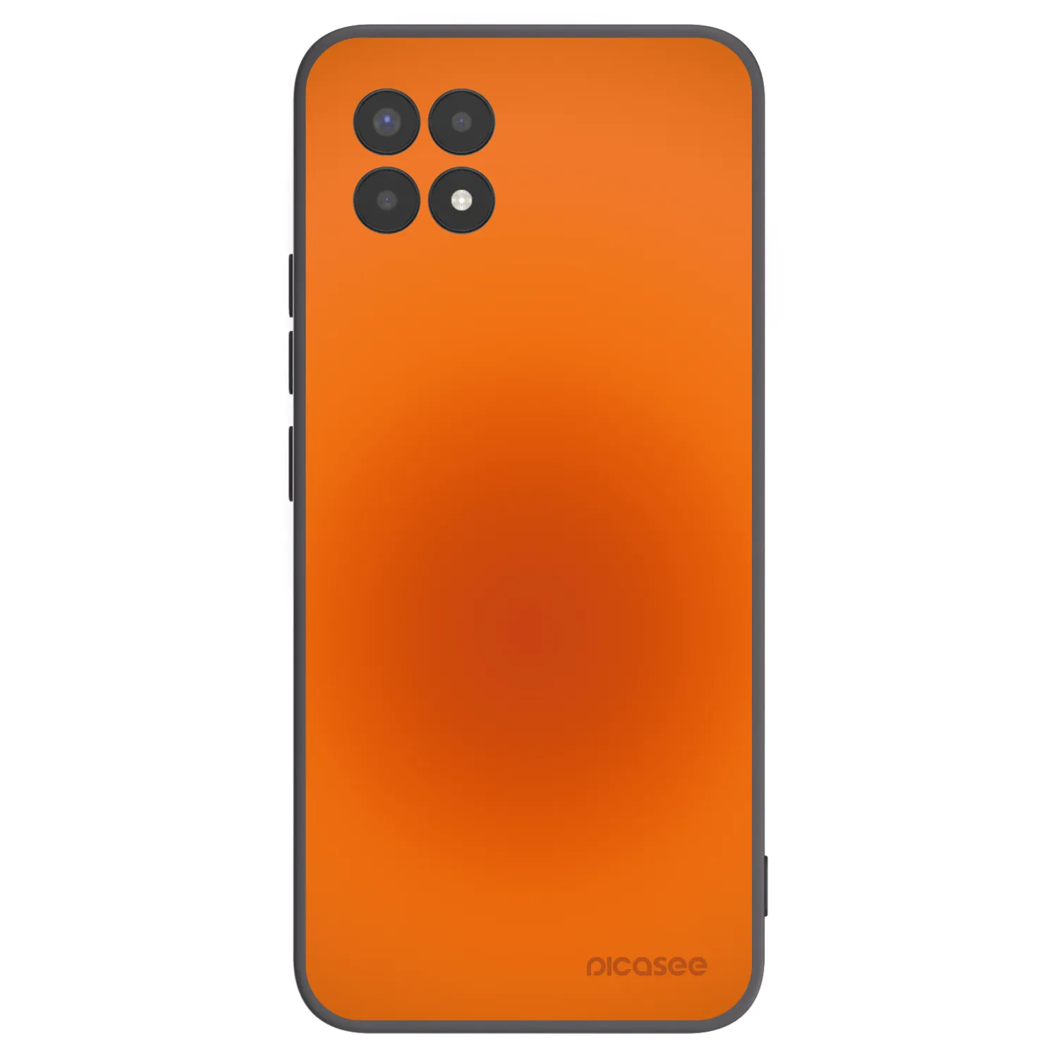 Picasee crna silikonska maskica za Realme 8i - Heat Core