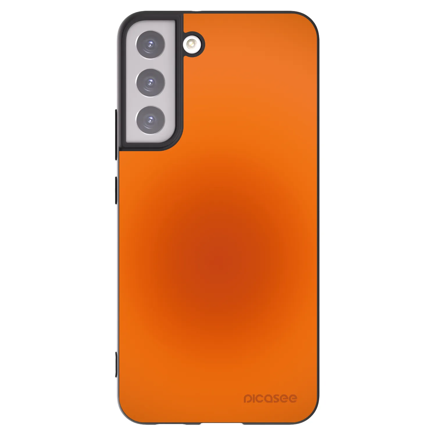 Picasee crna silikonska maskica za Samsung Galaxy S22+ 5G - Heat Core