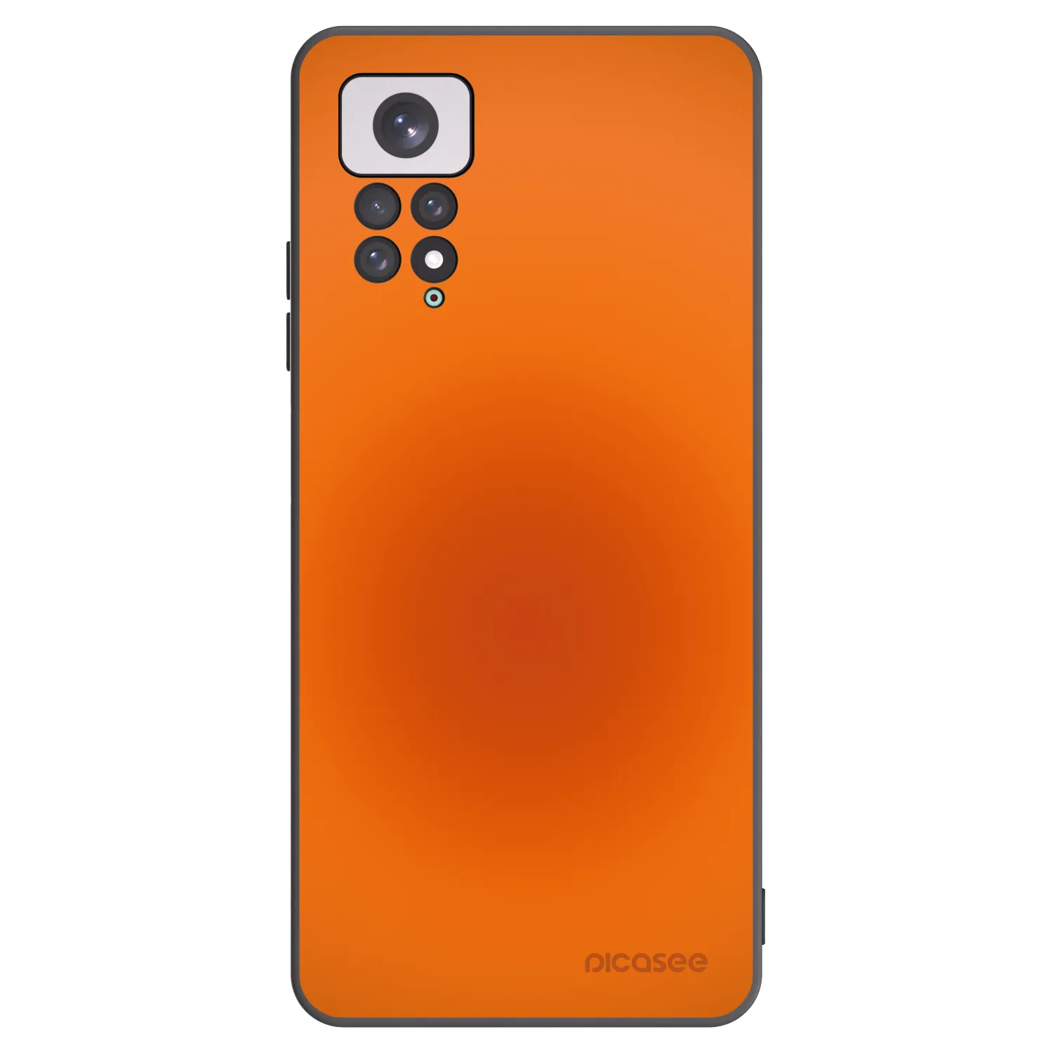 Picasee crna silikonska maskica za Xiaomi Redmi Note 11 - Heat Core