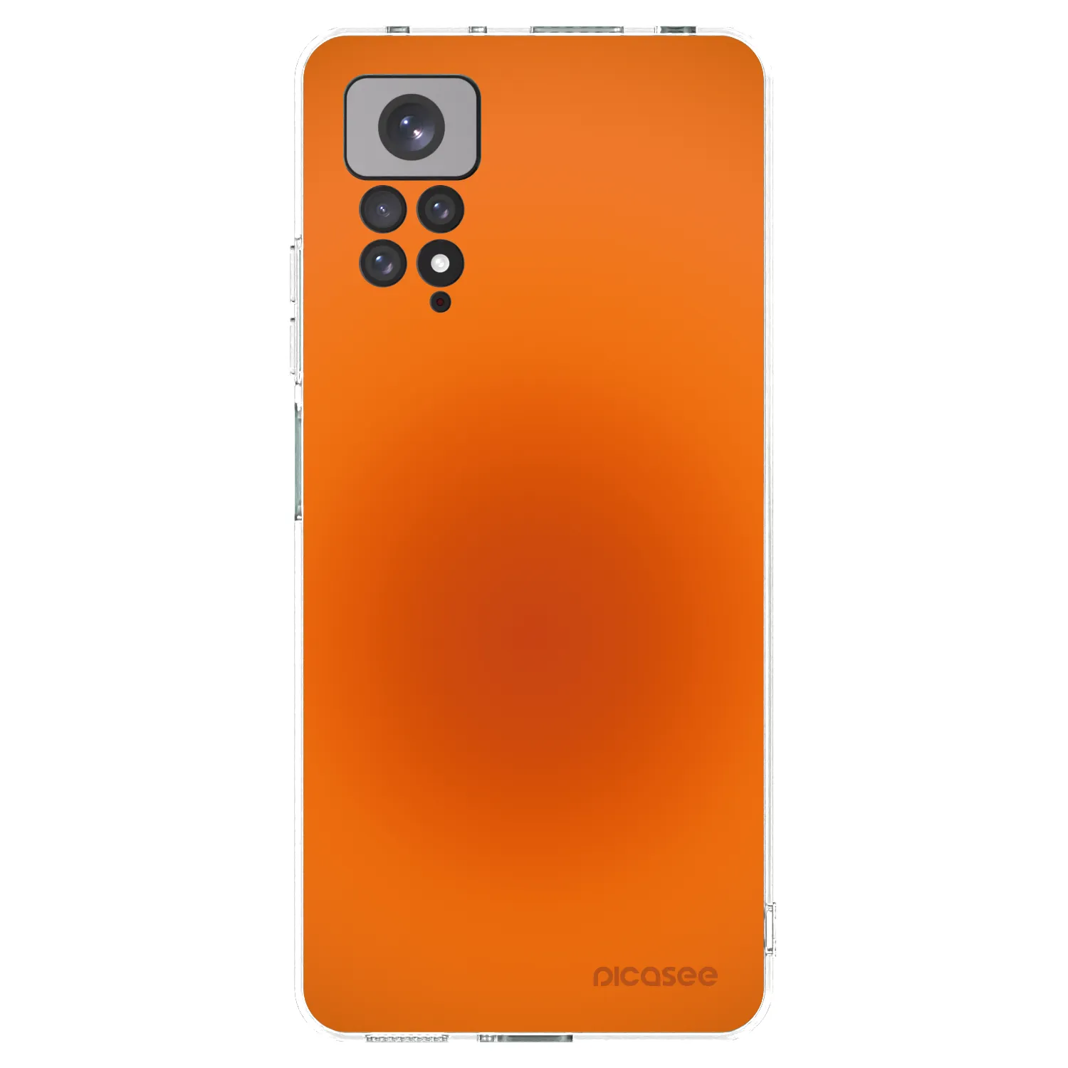 Picasee silikonska prozirna maskica za Xiaomi Redmi Note 11 - Heat Core