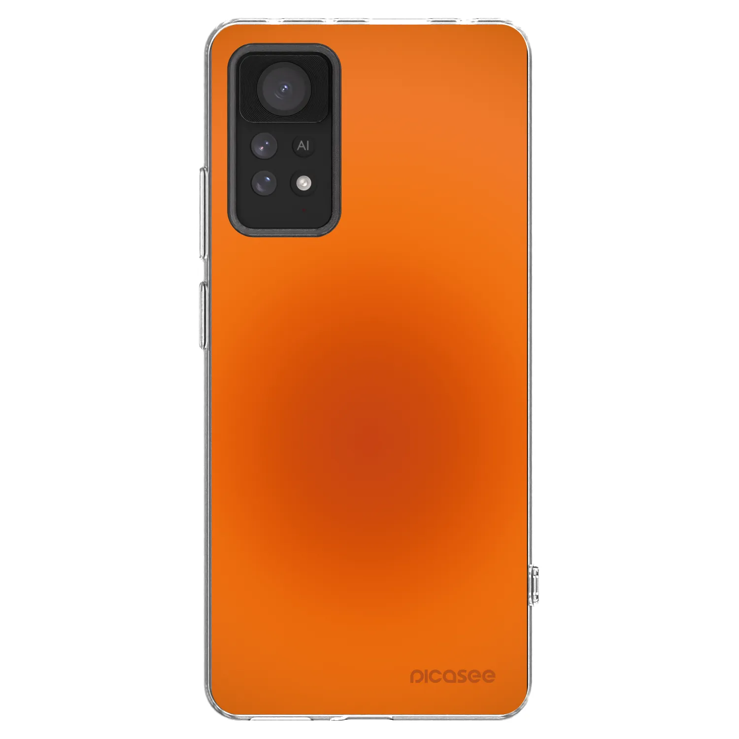 Picasee silikonska prozirna maskica za Xiaomi Redmi Note 11 Pro - Heat Core