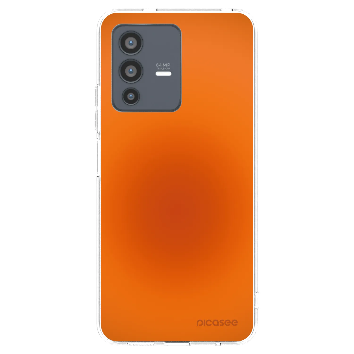 Picasee silikonska prozirna maskica za Vivo V23 5G - Heat Core