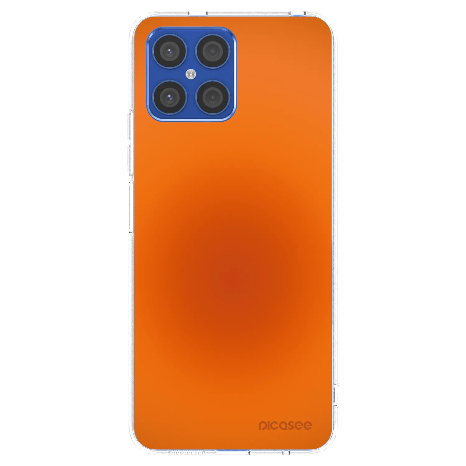 Picasee silikonska prozirna maskica za Honor X8 4G - Heat Core