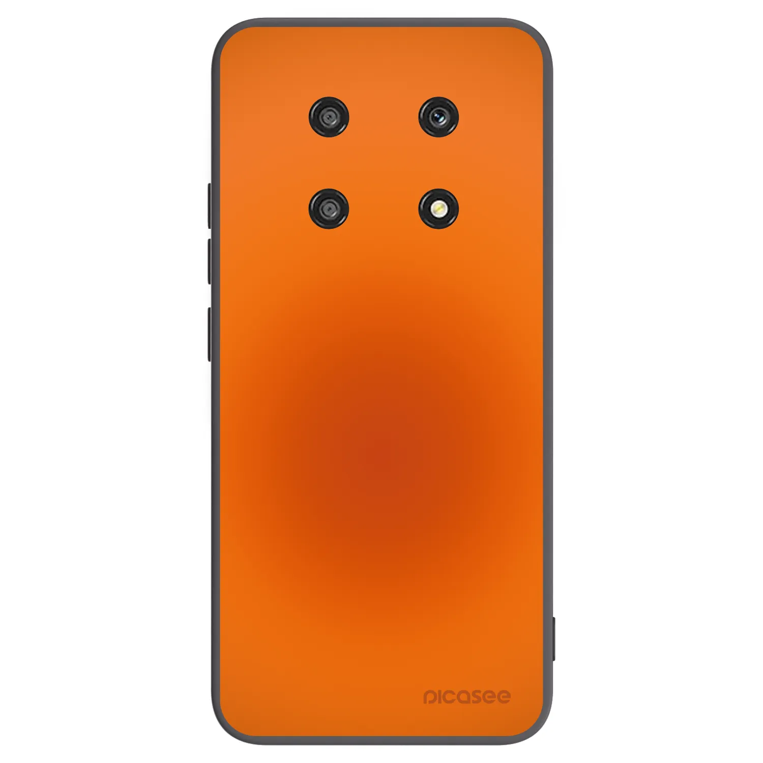 Picasee crna silikonska maskica za Honor Magic4 Lite 5G - Heat Core