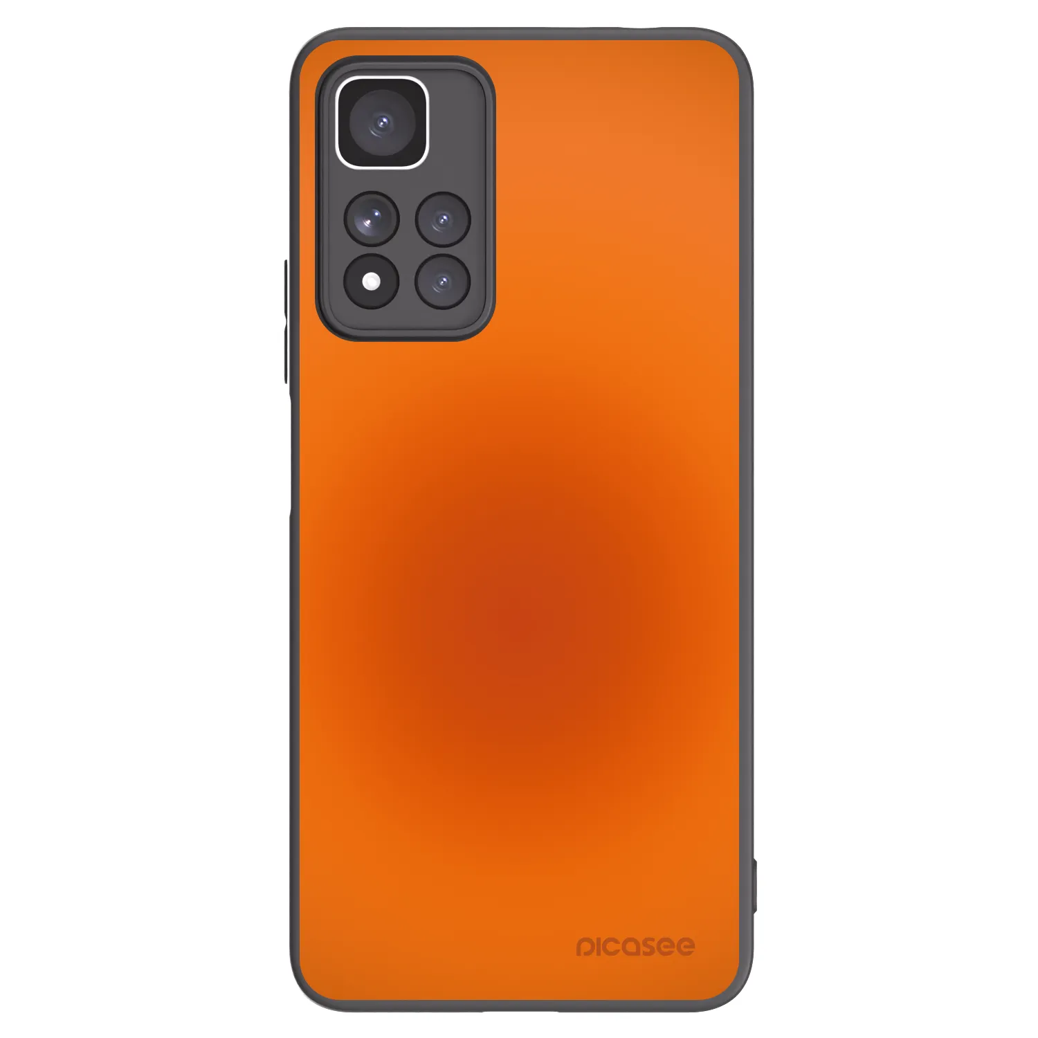 Picasee crna silikonska maskica za Xiaomi Redmi Note 11 Pro+ 5G - Heat Core