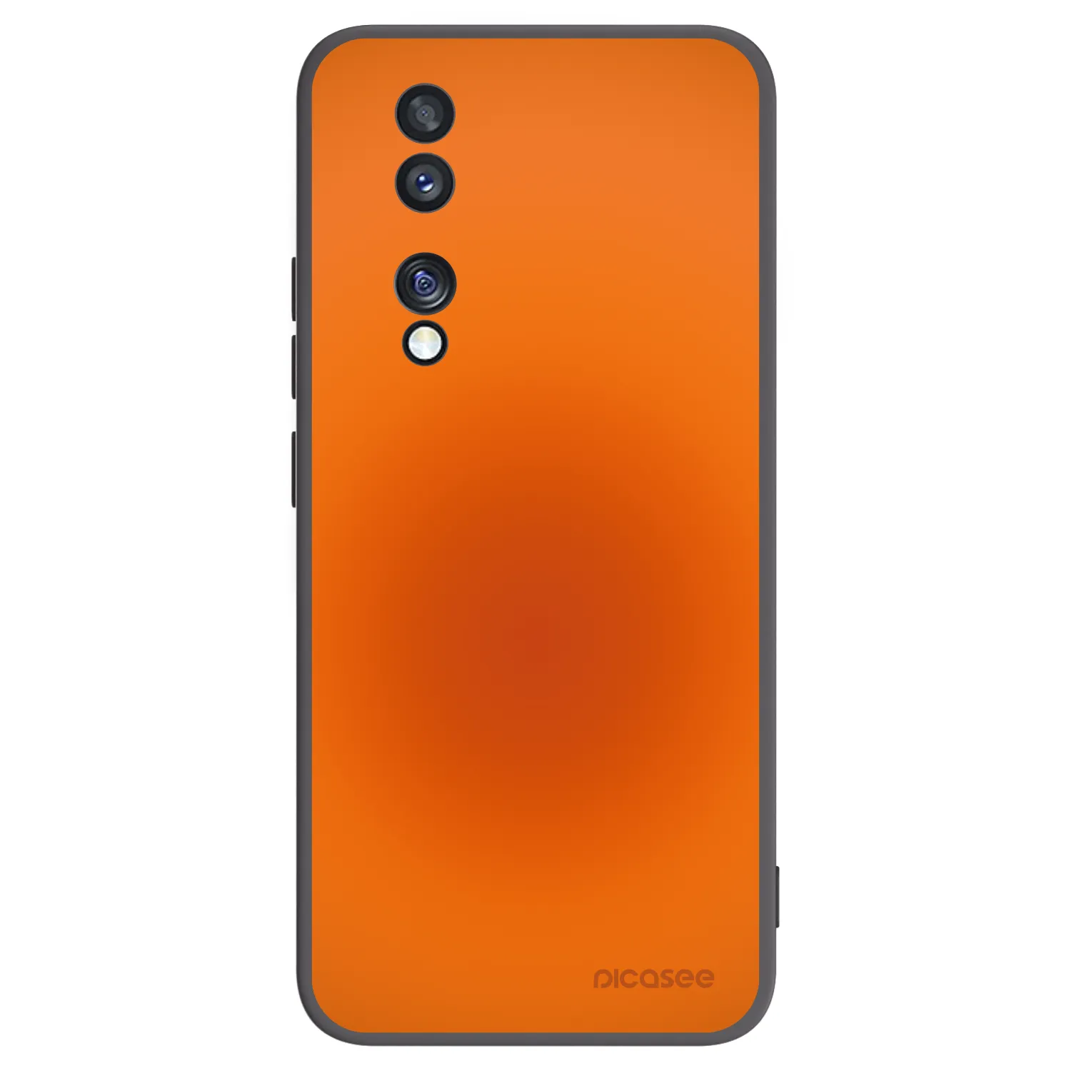 Picasee crna silikonska maskica za Honor 70 - Heat Core