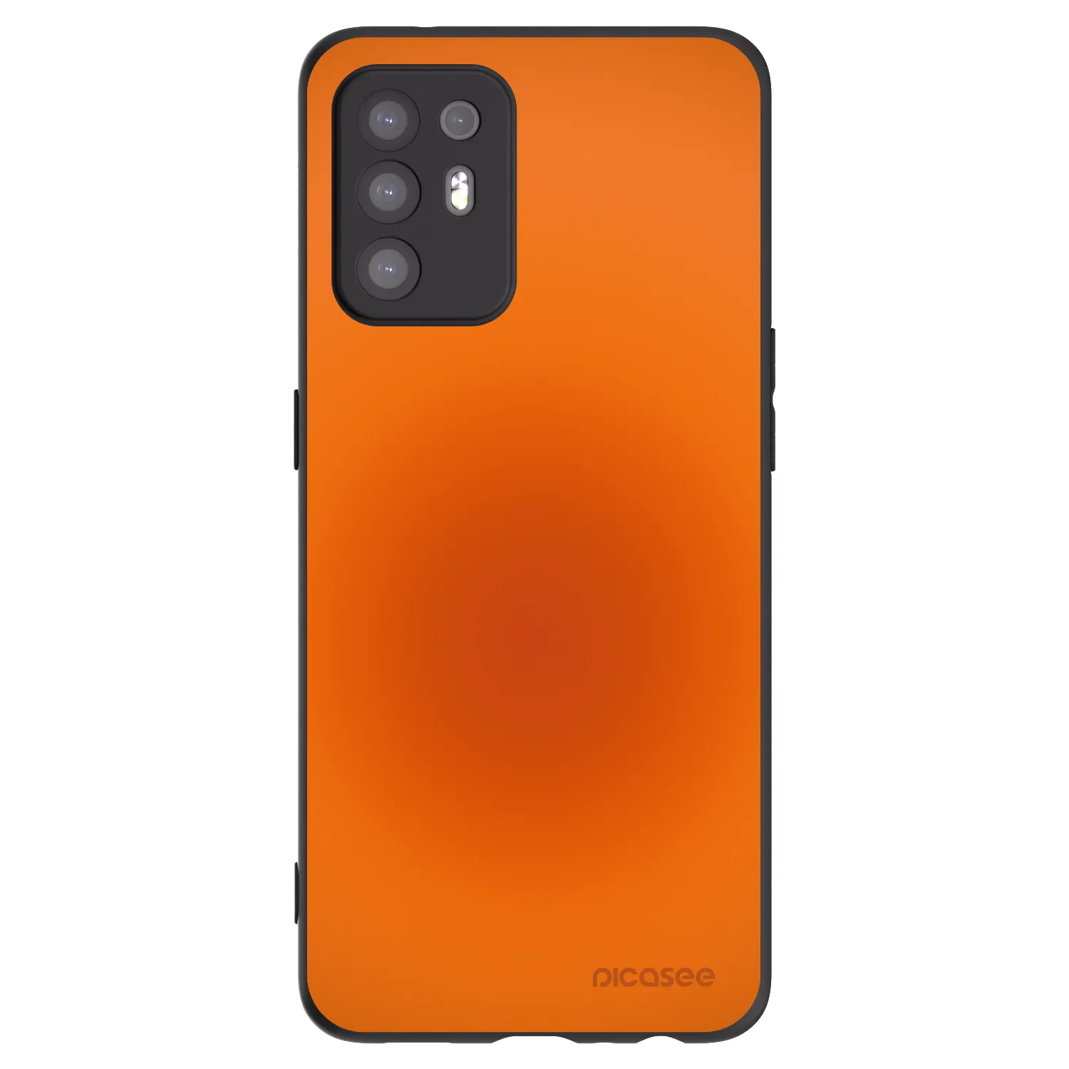 Picasee crna silikonska maskica za OPPO A94 5G - Heat Core