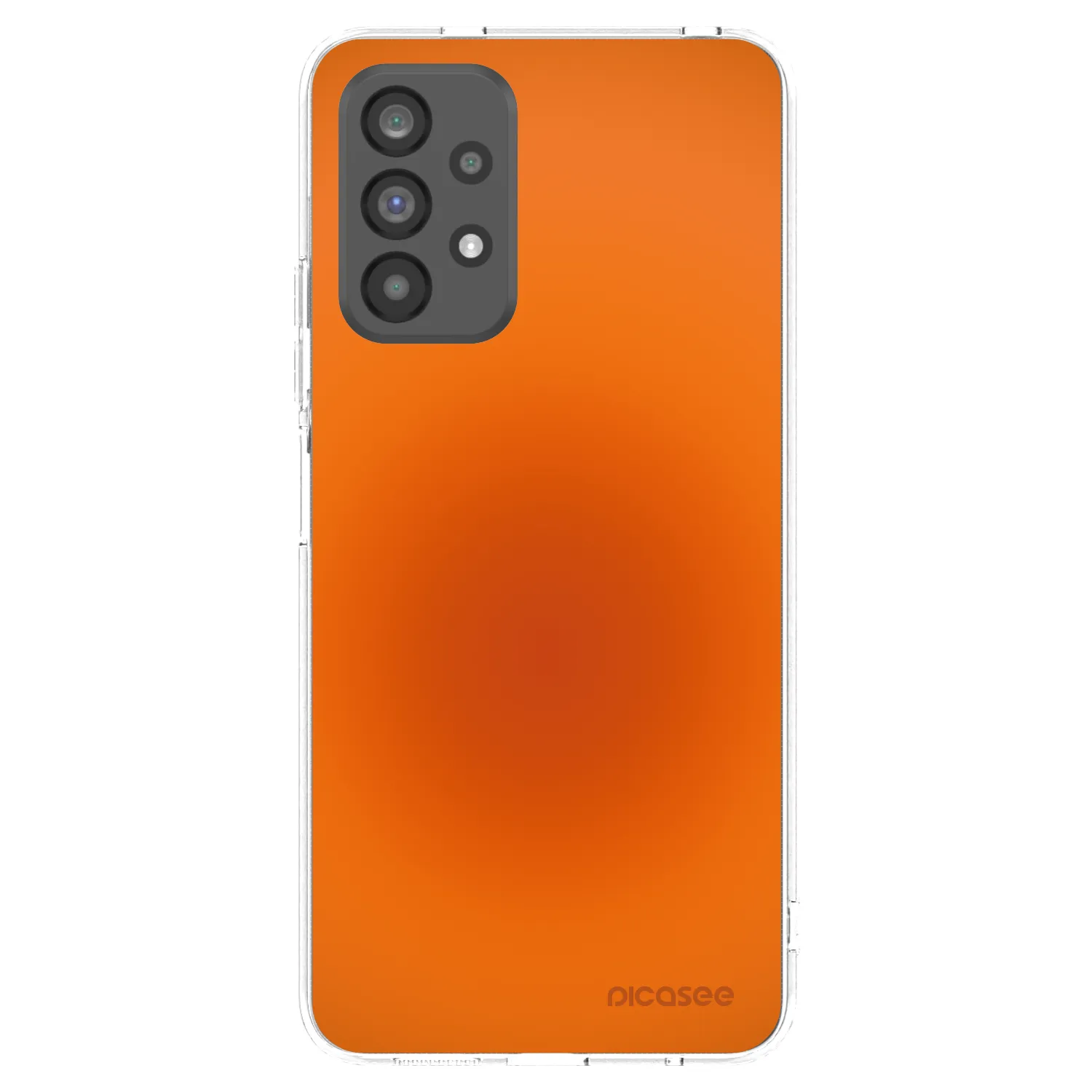 Picasee silikonska prozirna maskica za Samsung Galaxy A73 5G - Heat Core