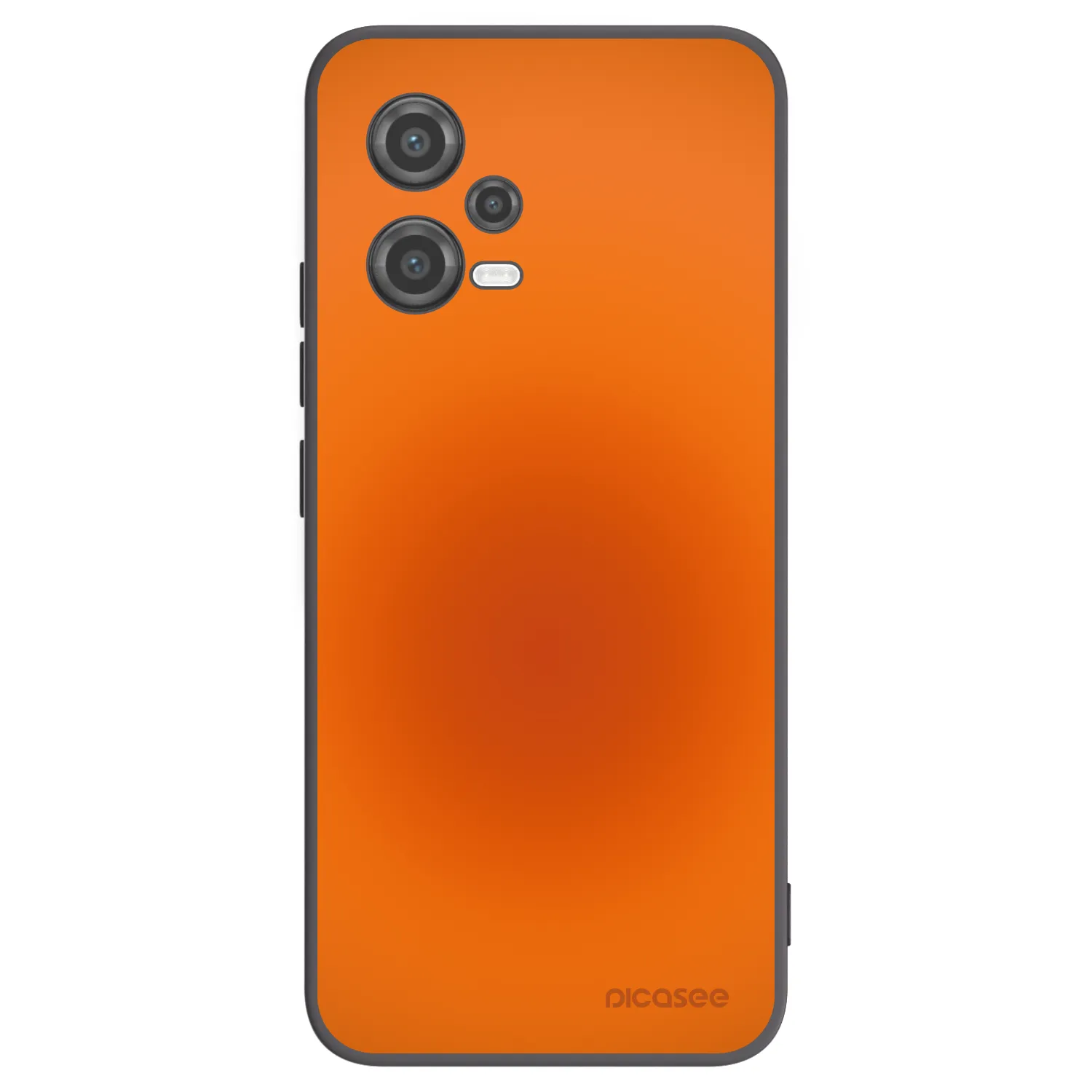 Picasee crna silikonska maskica za Xiaomi Poco X5 - Heat Core